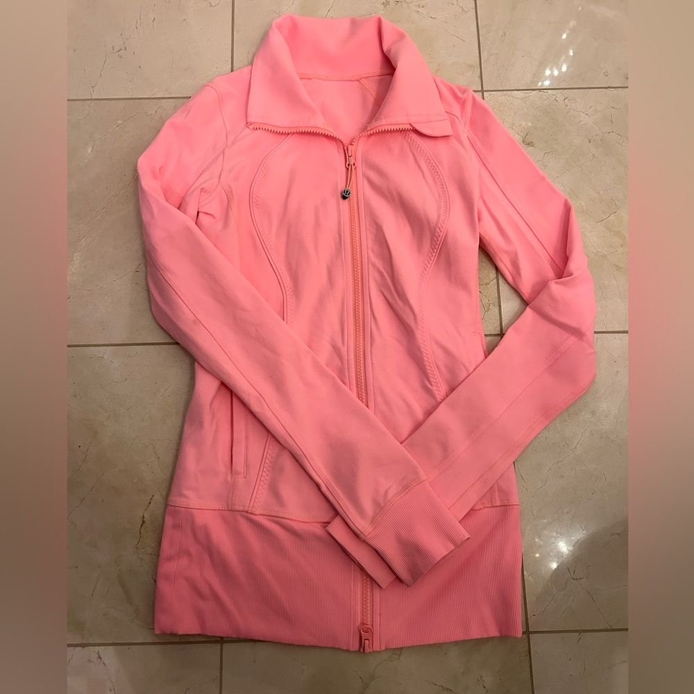 Coral Lululemon Jacket